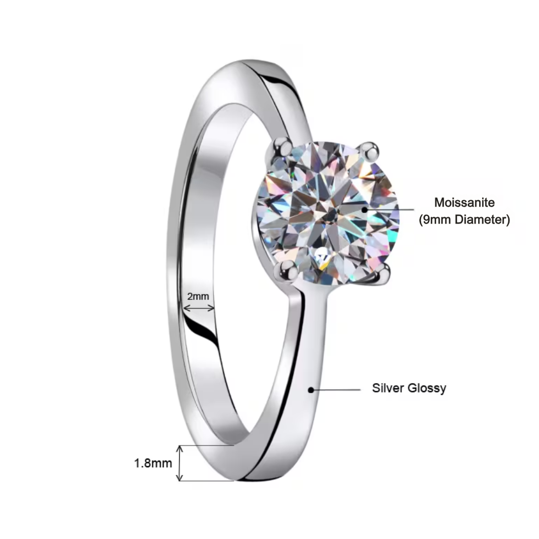 CMRG 392M-9mm Moissanite - Image 3