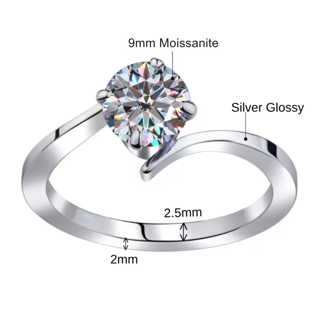 CMRG 393M-9mm Moissanite - Image 3