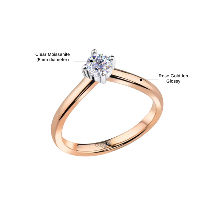 CLR 140M-R5mm Moissanite - Image 2